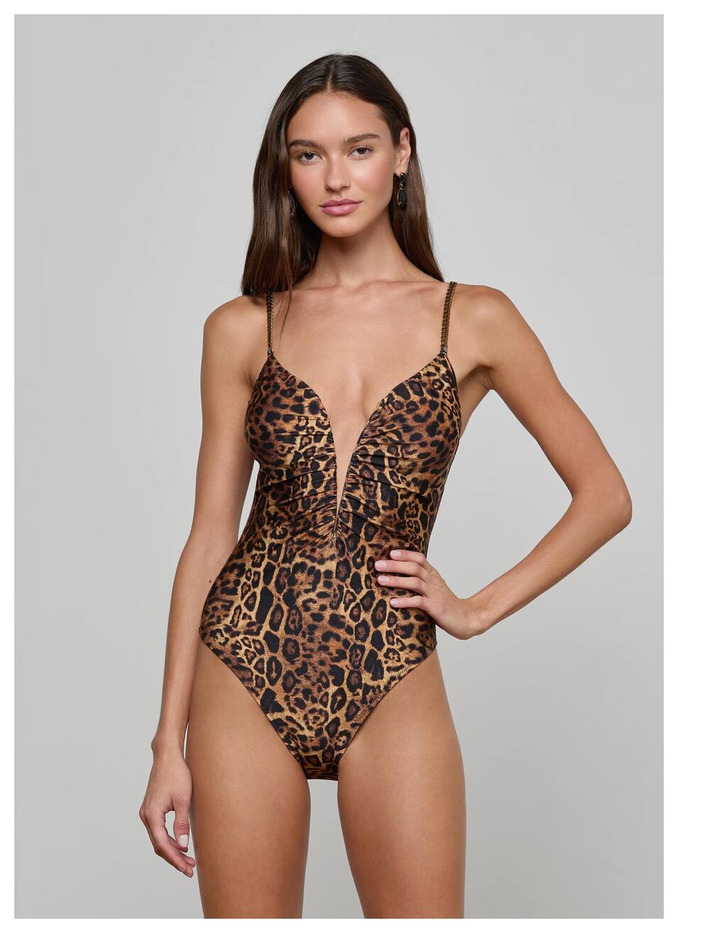 NEW L'Agence Lilou One-Piece Swimsuit Size XL